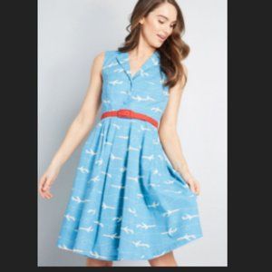 It's an Inspired Taste Airplanes Shirt Dress